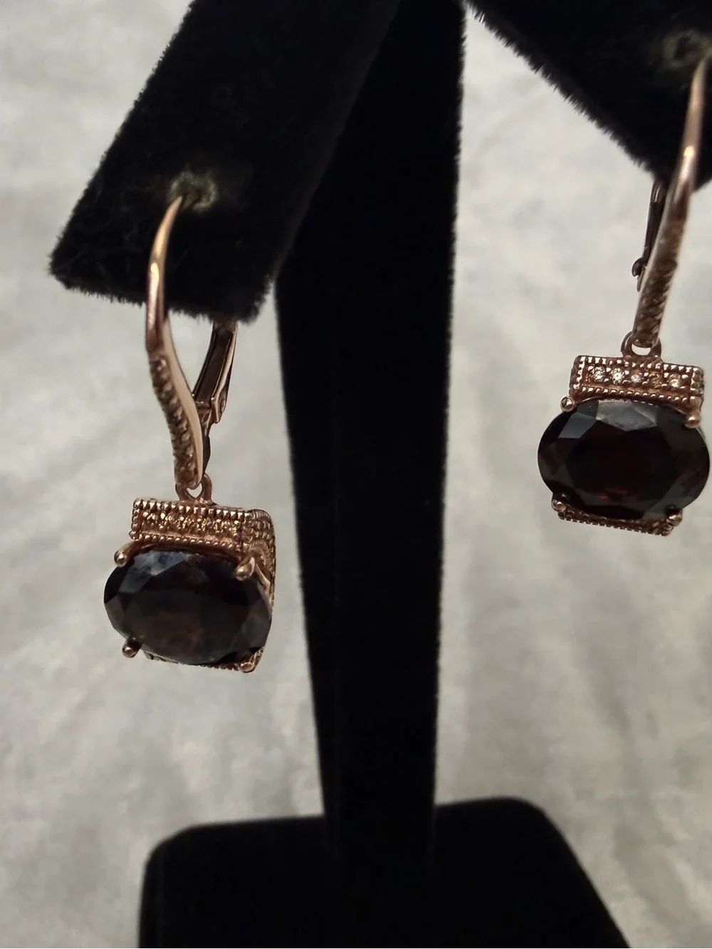 🌸JTV47 - Vanna K for Bella Luce Mocha & Champagne Diamond Simulants Earrings 🤎🛍️